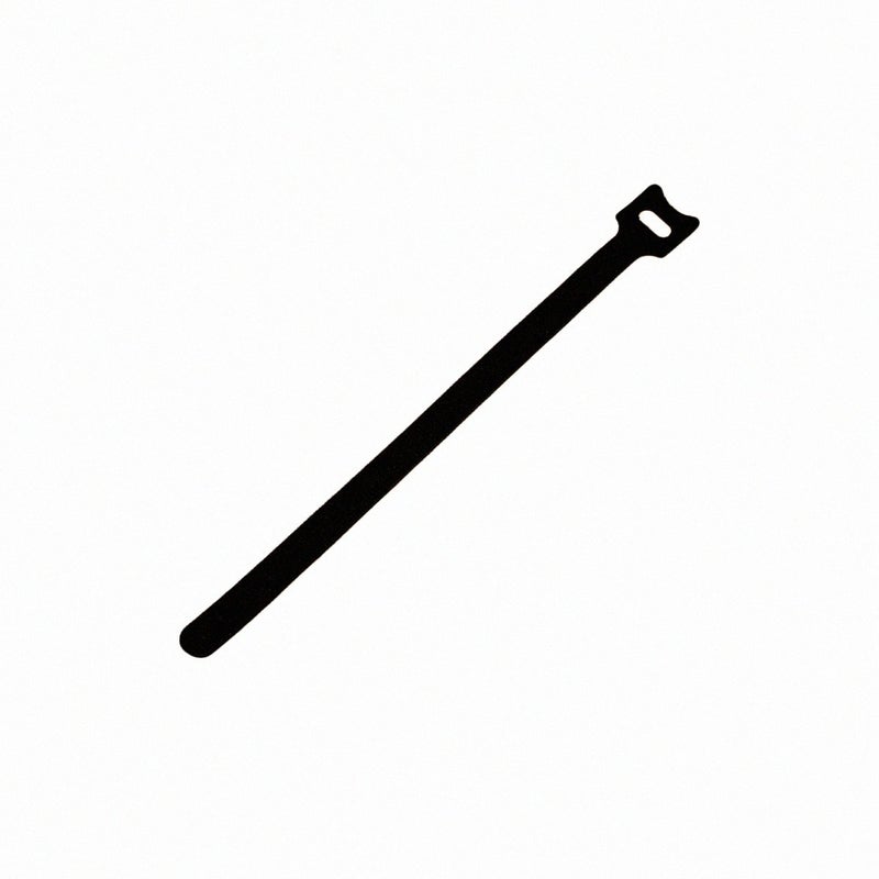 Navepoint 10 Inch Hook And Loop Reusable Strap Cable Cord Wire Ties 100 Pack Black - Image 3